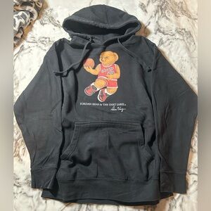 Jordan bear hoodie by the dirt label